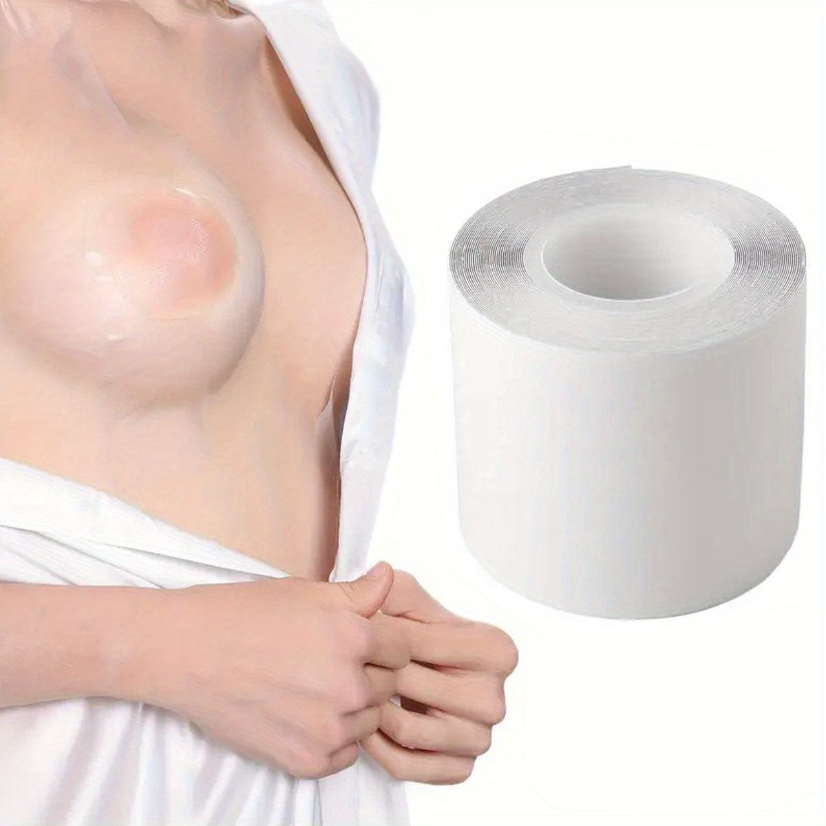 Skin Friendly Invisible Boob T - Nipple Cover Pasties recension och pris
