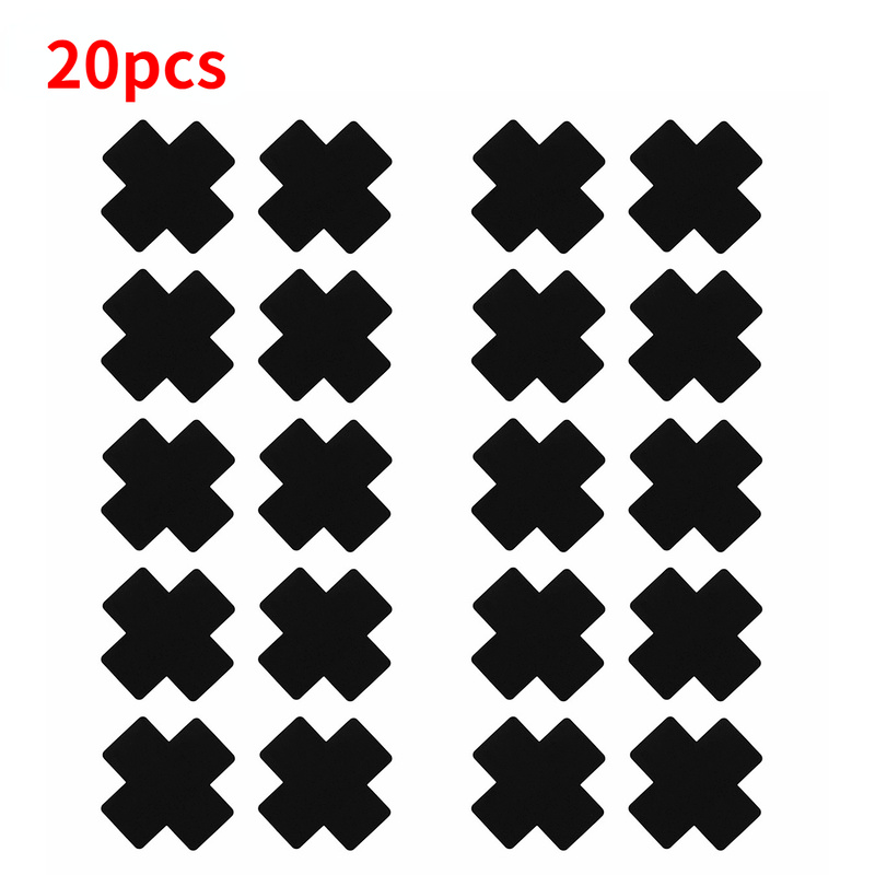 US STOCK 20pcs Black Women Cro - Nipple Cover Pasties recension och pris