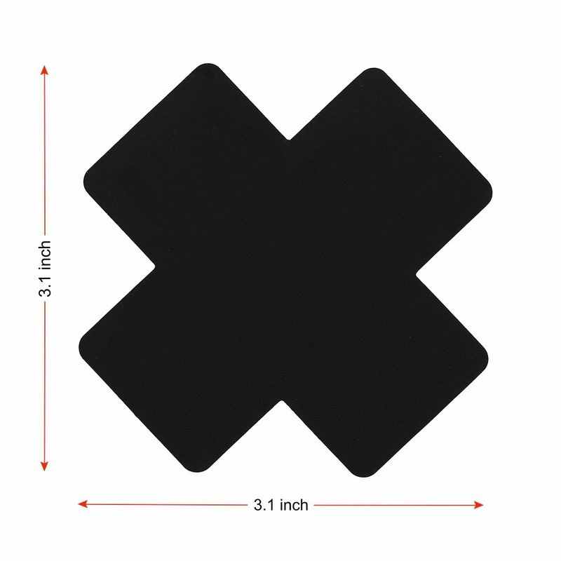 US STOCK 20pcs Black Women Cro - Nipple Cover Pasties recension och pris