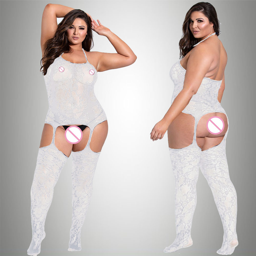 New Plus Size Bodystocking Bod - Bodystocking Fishnet recension och pris